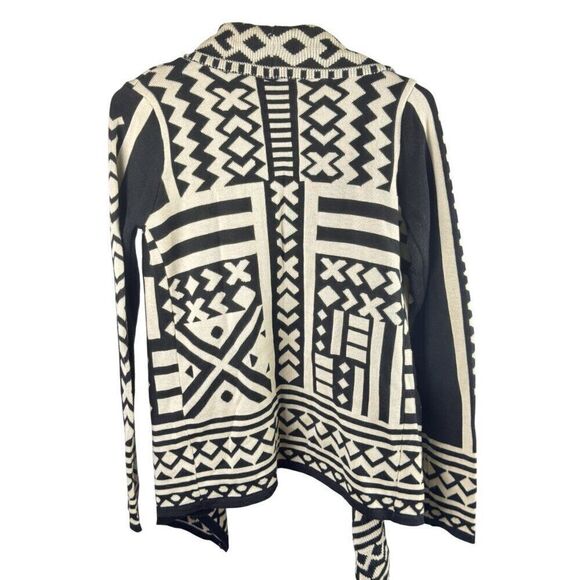 Anthropologie Staring At Stars Boho Waterfall Cardigan Sweater Boho Sz S EUC - Picture 2 of 9